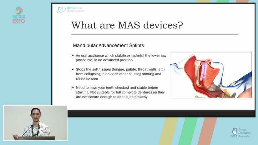 CPAP alternative (MAS) - Dr Adam Teo